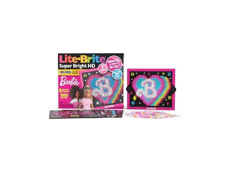 Lite Brite Super Bright HD, Barbie Edition - Image 1