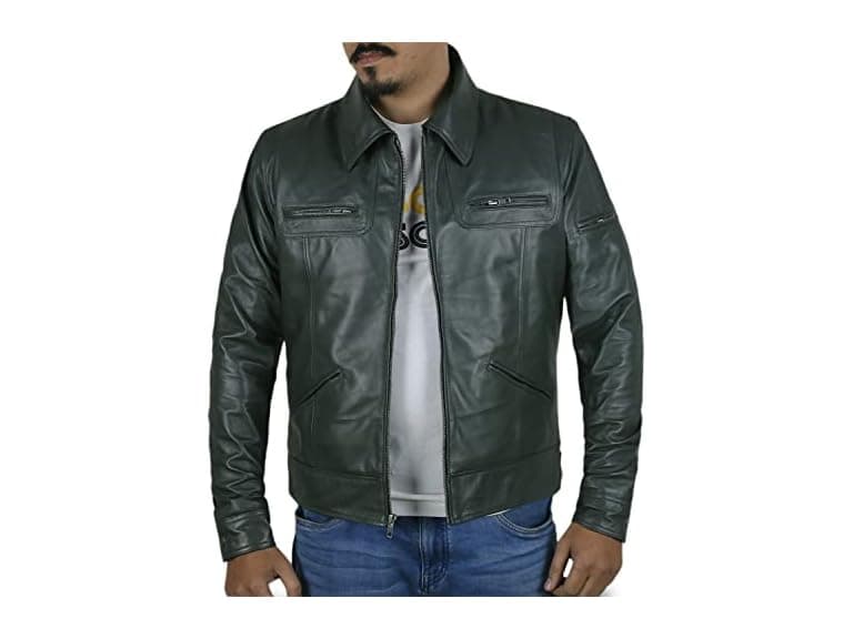 Laverapelle Men (L) Aviator Jacket - Image 1