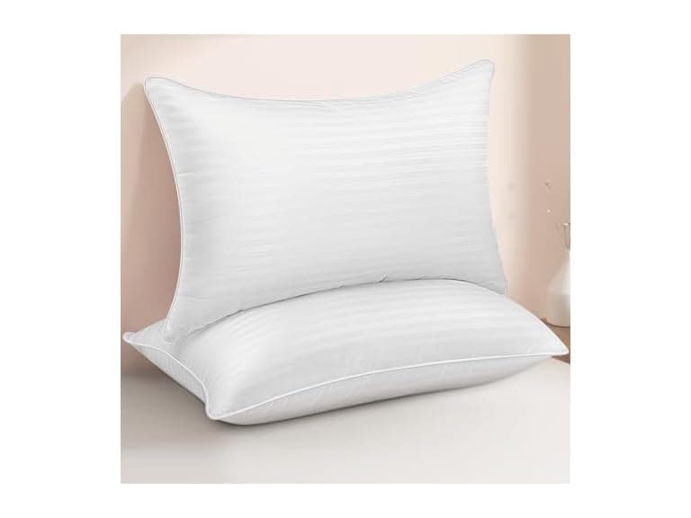 HEYCUZI Queen Down Alternative Bed Pillows - Image 1