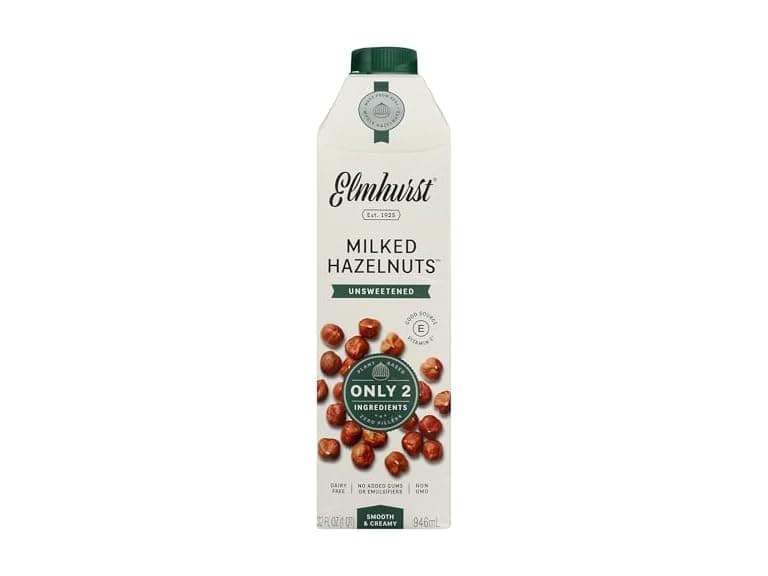 Elmhurst, Milk Hazelnut Unsweetened, 32 oz - Image 1