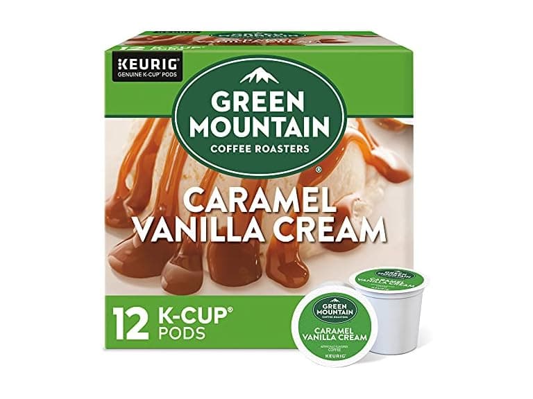 (12 Count) Green Mountain Caramel Vanilla Cream K-Cup - Image 1