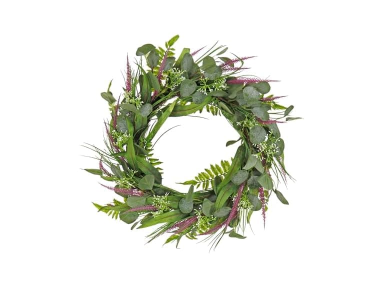 National Tree Company 22" Artificial Floral Wreath - Image 1