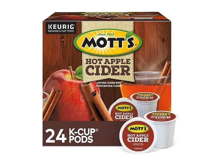 24CT Keurig Mott's Hot Apple Cider, Keurig Single - Image 1