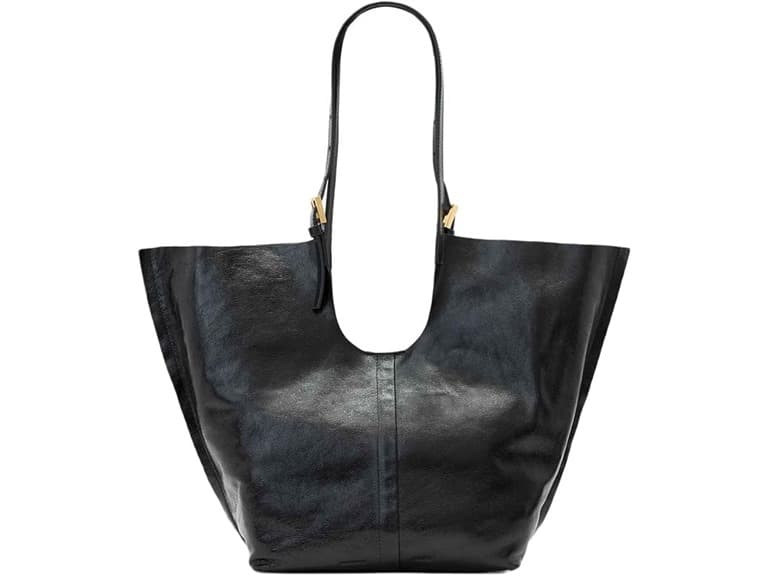 AllSaints Ara Shine E/W Tote - Image 1