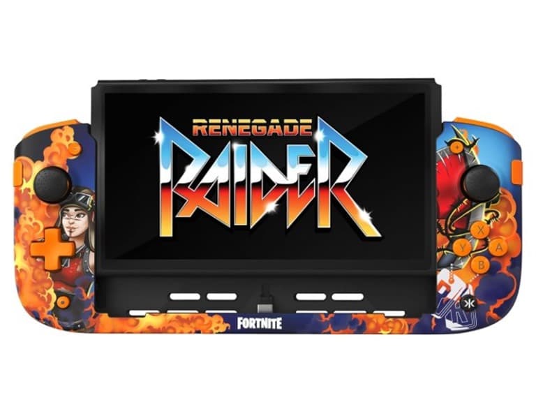 CRKD Nitro Deck+ Handheld Pro Controller for Nintendo Switch (Renegade Raider Fortnite Edition) - Image 1