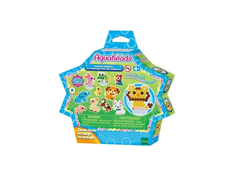 Aquabeads Arts & Crafts Animal Buddies Theme Refill - Image 1