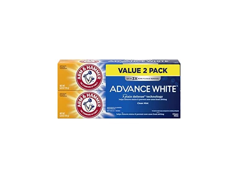 Arm and Hammer Advance White Toothpaste 6oz 2pk - Image 1
