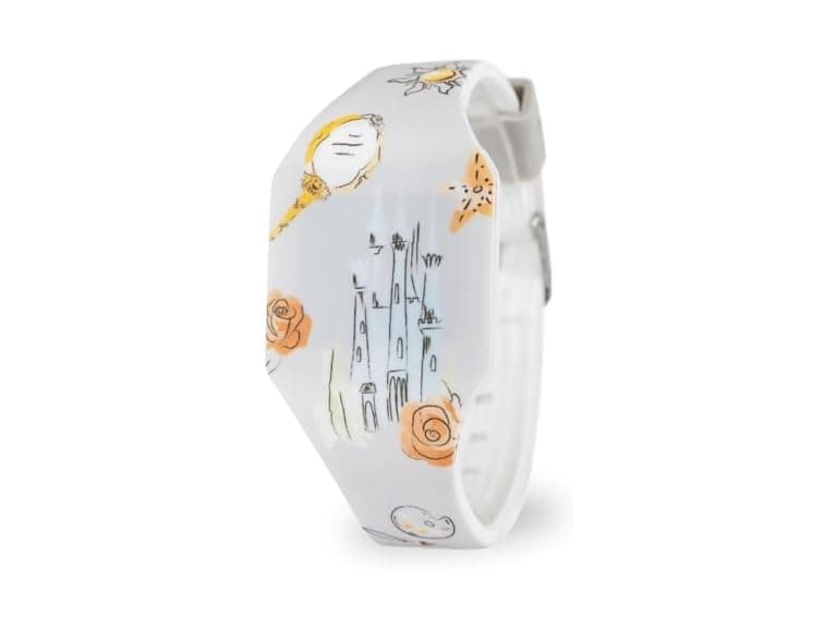 Disney Princess Watch Girls Age 4-7 White Strap - Image 1