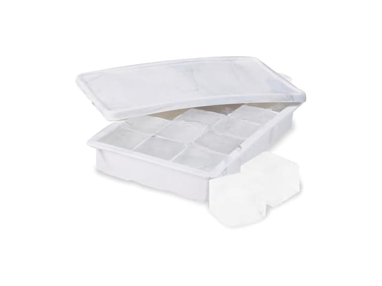 Host Ice Cube Tray with Lid, Makes 15 1.25" Cubes - Image 1