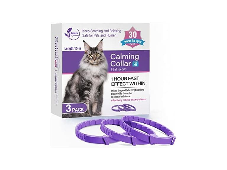 3 Pack Adjustable Cat Calming Collar - Image 1