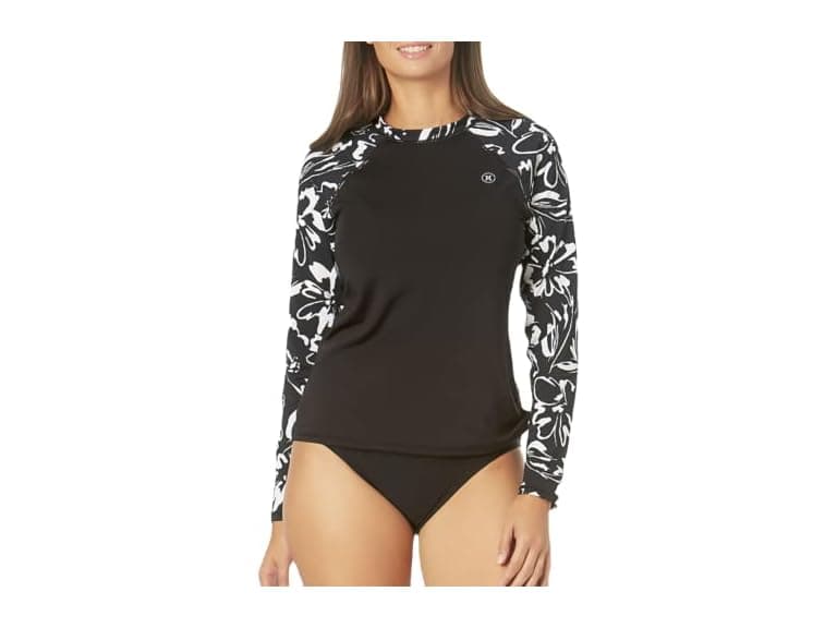 Hurley Women (M) Ladies Long Sleeve Rash - Image 1