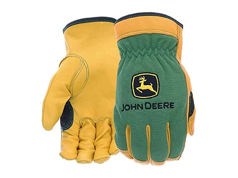 John Deere JD00008 Men's Deerskin Leather Gloves - Image 1
