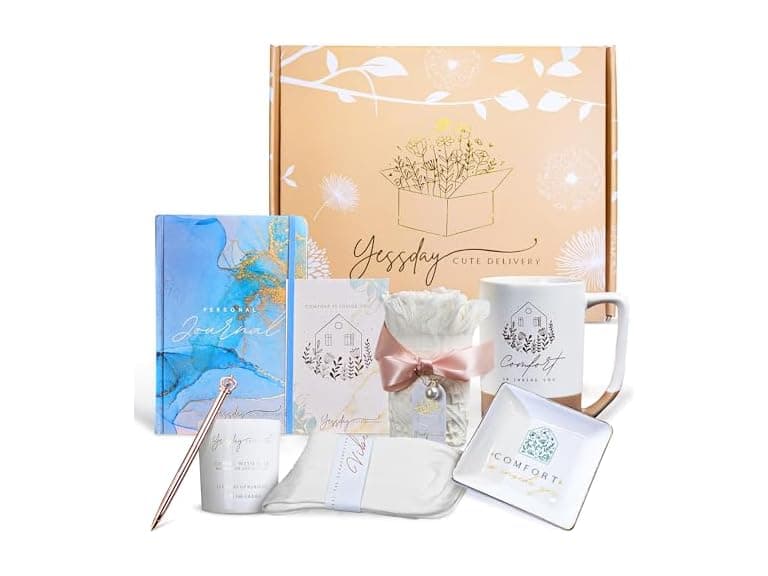 9 PC Scandinavian Style Gift Basket - Image 1