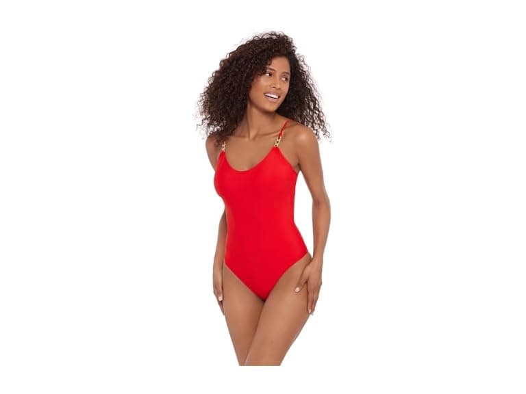 Steve Madden Women's Scoop Neck One Piece Chain - Image 1