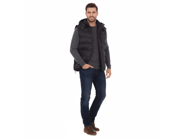 Helios Heated Men's Versatile 2 N 1 Coat Vest (Open Box) - Image 1