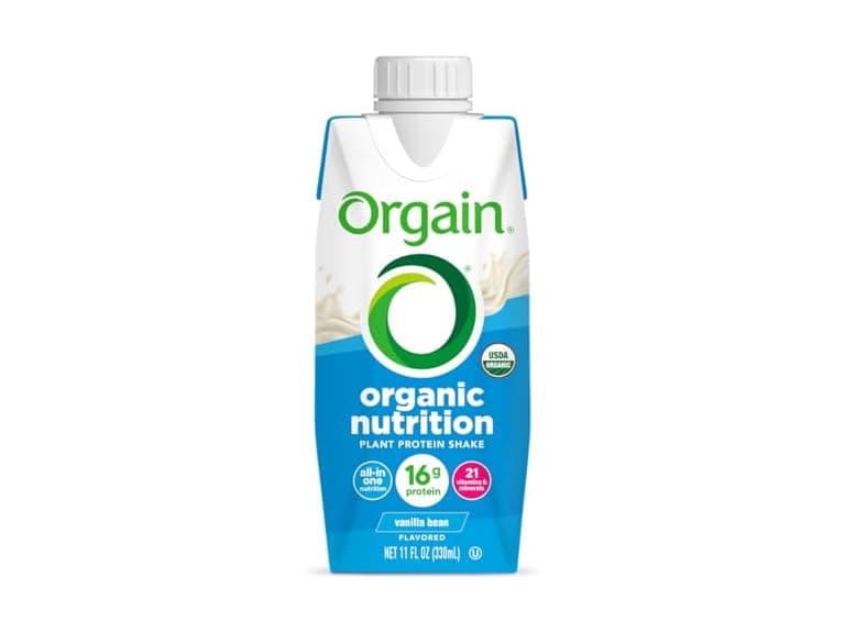 ORGAIN Organic Vanilla Nutritional Shake 11oz - Image 1