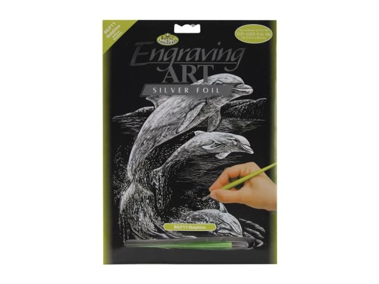 Royal & Langnickel Silver Foil Engraving - Image 1