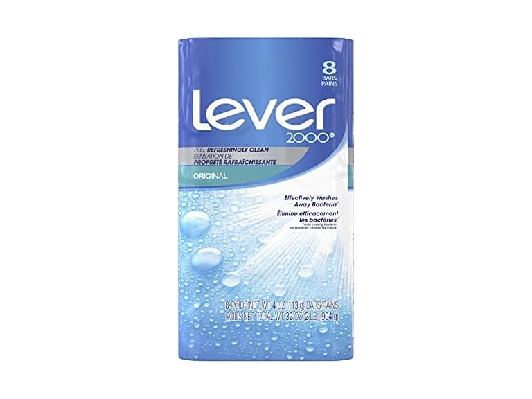 Lever 2000 Bar Soap 4oz 8pk - Image 1