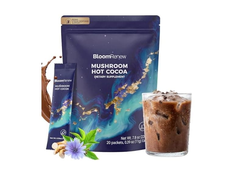 20CT Mushroom Adaptogenic Hot Cocoa - Image 1