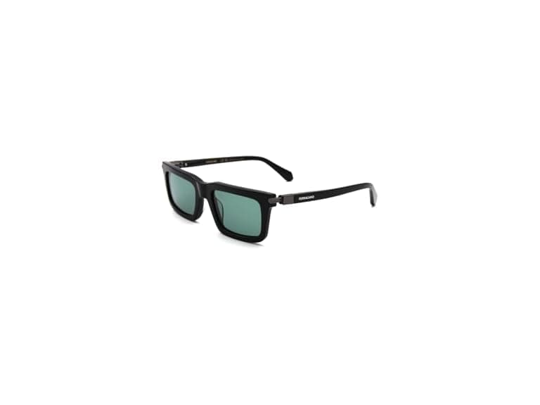 Ferragamo Unisex SF2015S Sunglasses Black - Image 1