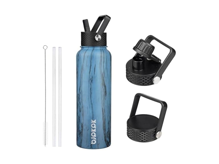 BJPKPK 40oz Insulated Water Bottle - Image 1