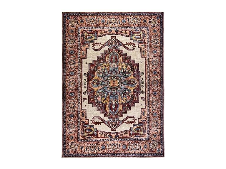L'Baiet Jessie Brick Red 4x6 Scatter Rug - Image 1
