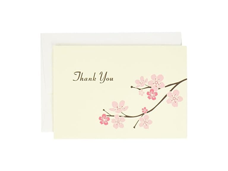 Great Papers! Blossom Branches Thank You Note Cards - Image 1