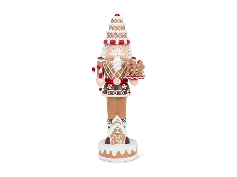 Abbott Collection 21" Gingerbread Nutcracker Figurine - Image 1