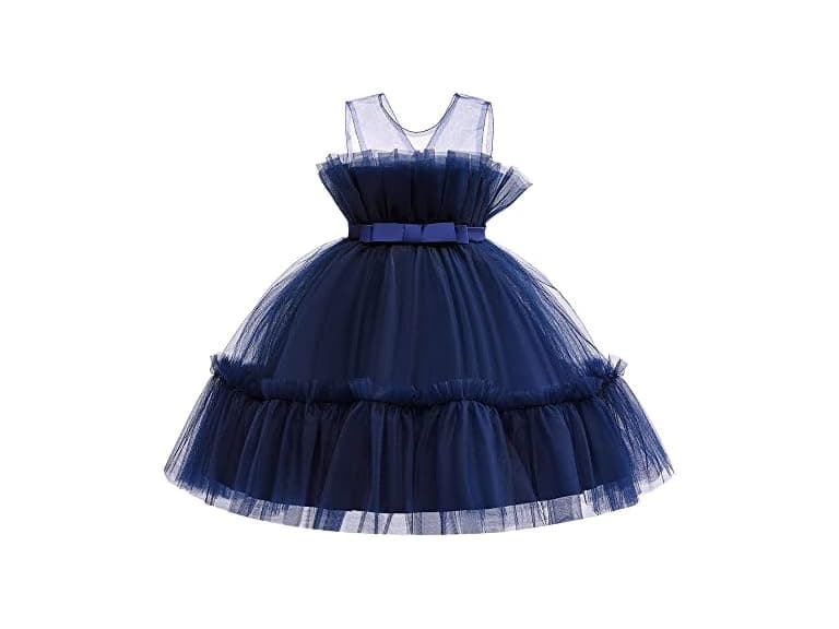 Allcent Girls (3-4T) Little Baby Girl Party Dress - Image 1