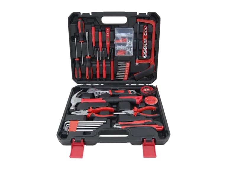 Hantinstom Household Tools Kit 108P Essential Home Repair Set - Image 1