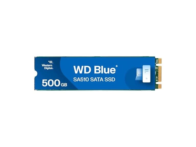 Western Digital 500GB WD BLUE SATA M.2 - Image 1