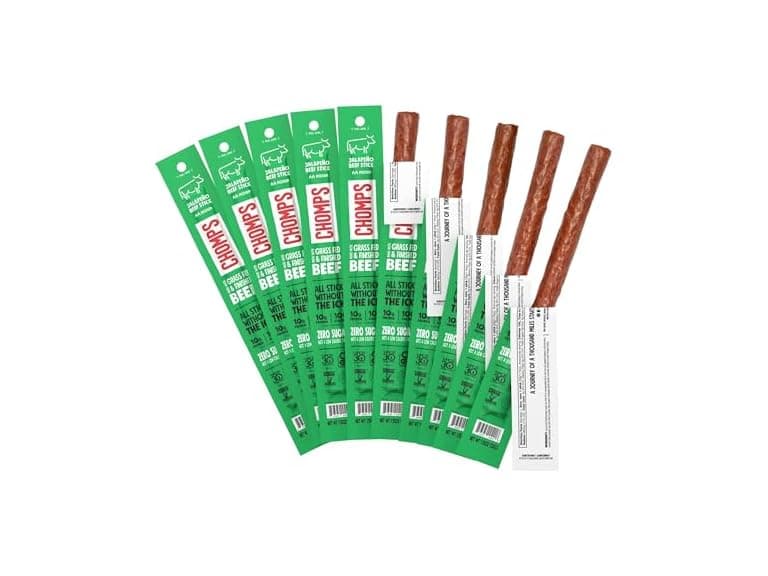 Chomps Jalapeño Beef Sticks 10pk - Image 1