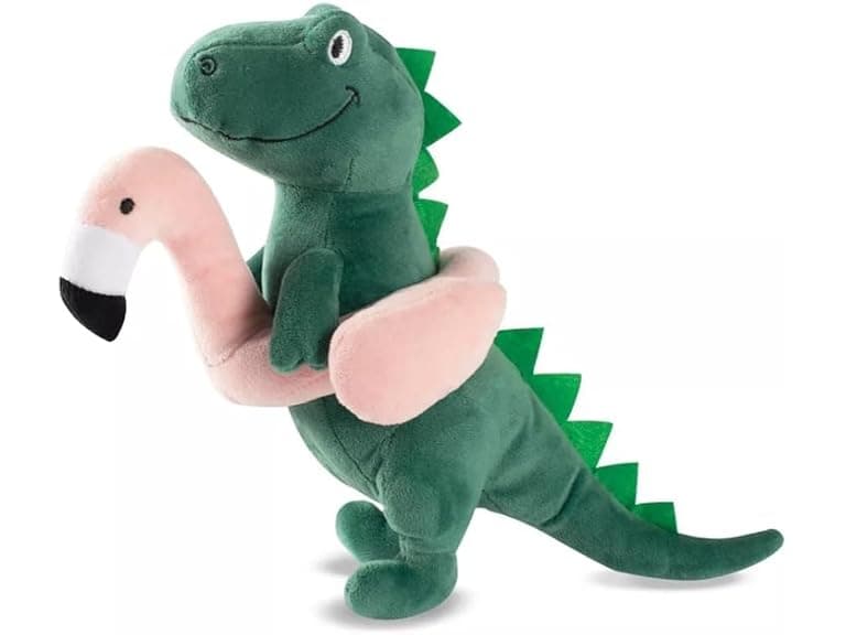 Fringe Studio Plush Dog Toy, “Pool Time Rex,” - Image 1