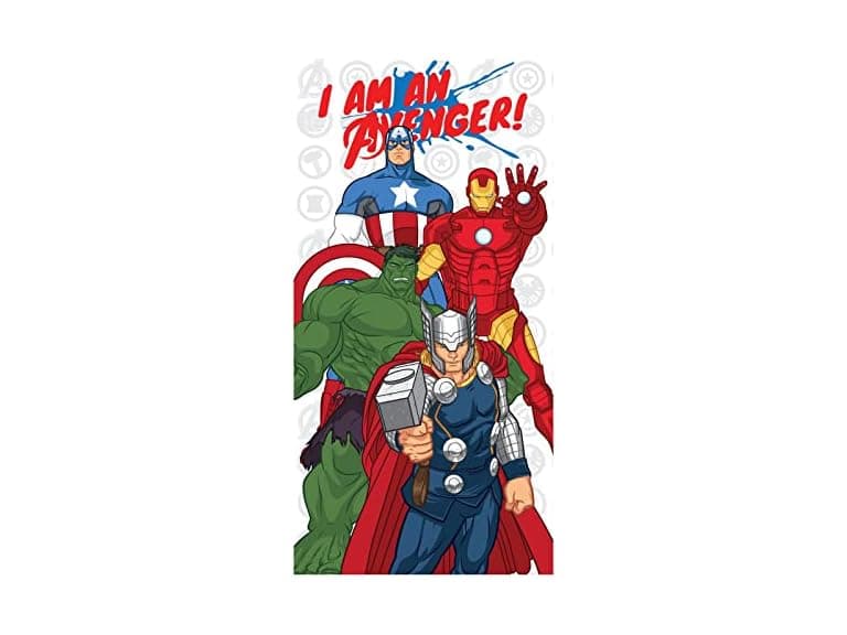 Jerry Fabrics Avengers Bath Towel Beach 70 - Image 1