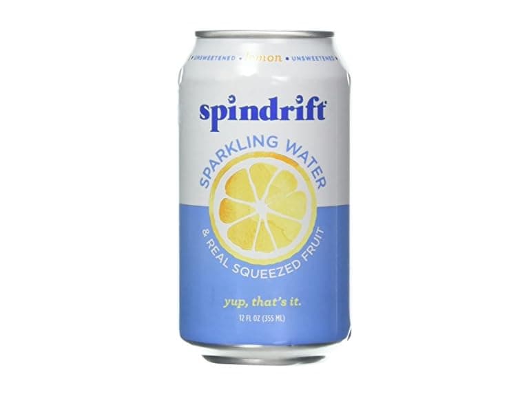 Spindrift Sparkling Water, Lemon, 12 fl oz - Image 1