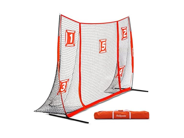 GoSports Strike Net 12 ft x 8 ft Soccer Training Goal - Image 1
