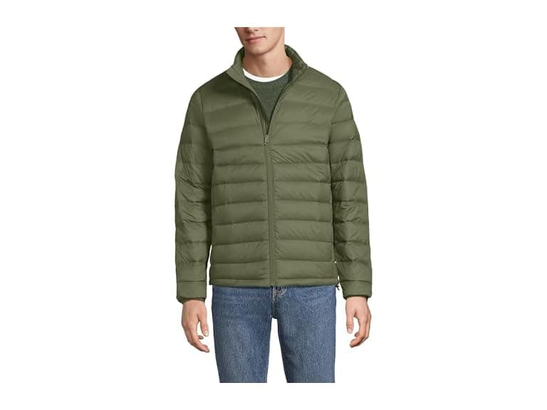 Lands' End Mens Wanderweight Down Jacket - Image 1