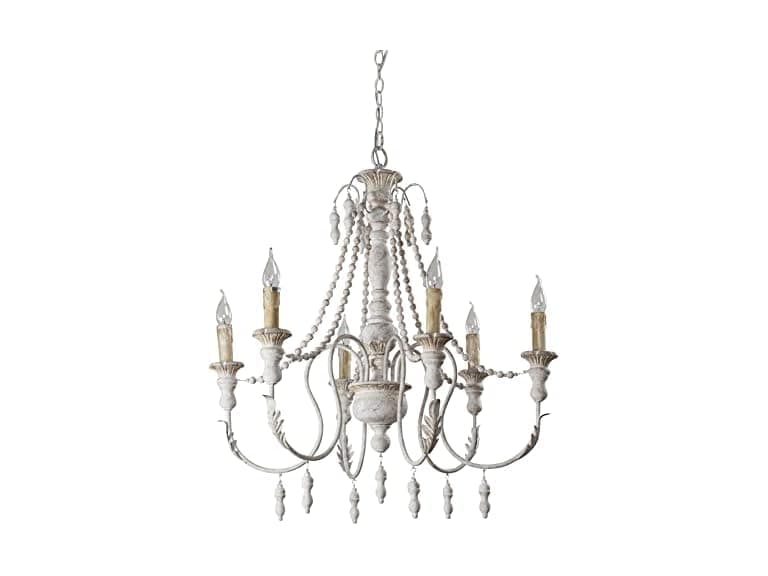 Parrot Uncle BB8817-6-PU Rustic Chandelier Light - Image 1