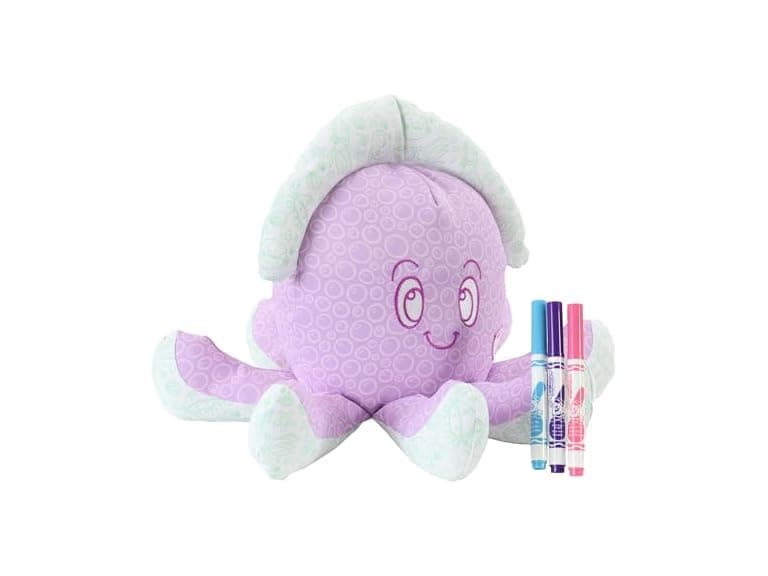 Animal Adventure Crayola Color Me Plush, Octopus - Image 1