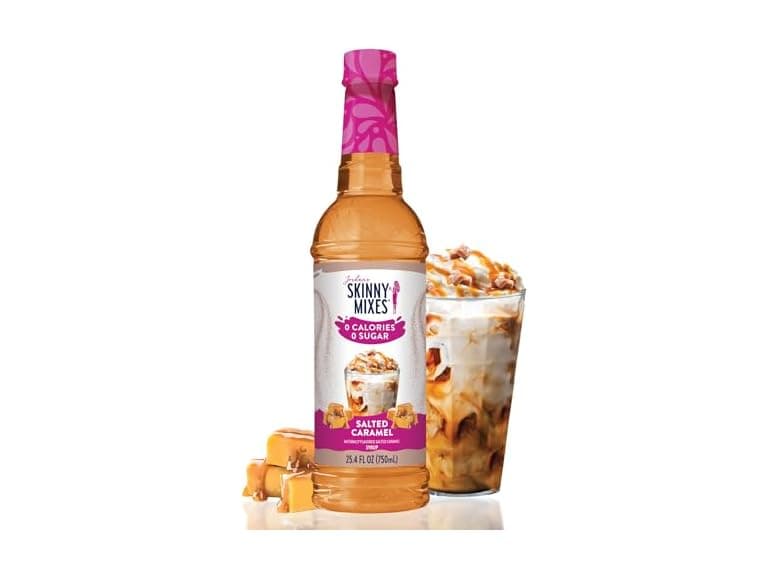 1CT Jordan's Skinny Mixes Sugar Free Syrup, Salted Caramel - Image 1