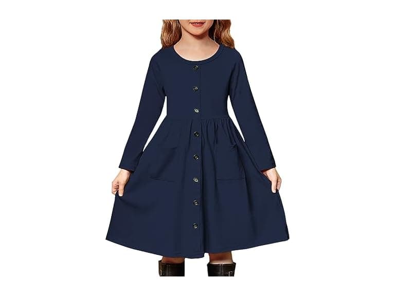Arshiner Girls (9-10 Years) Dresses Fall Dress - Image 1