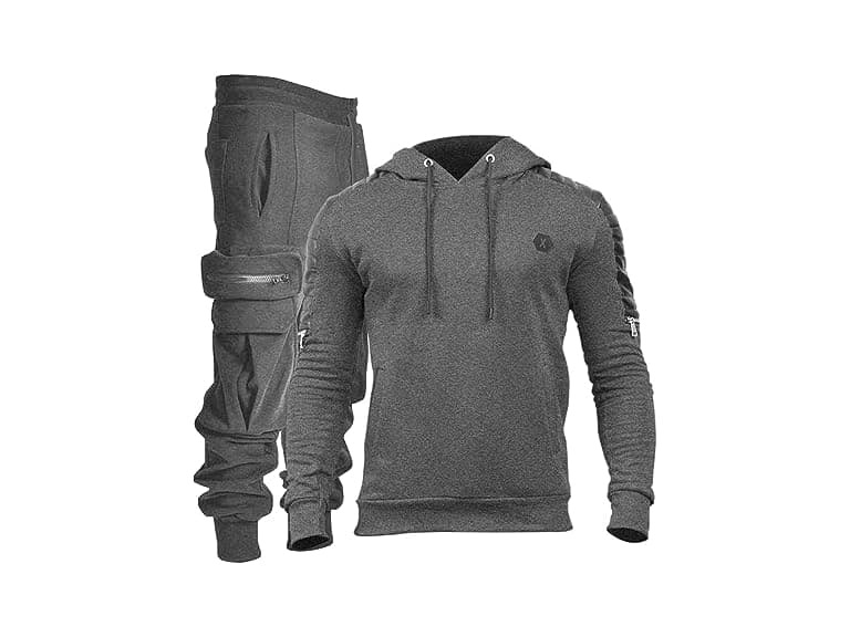 VoLIta Men (L) Tracksuit Piece Hoodie Athletic Set - Image 1
