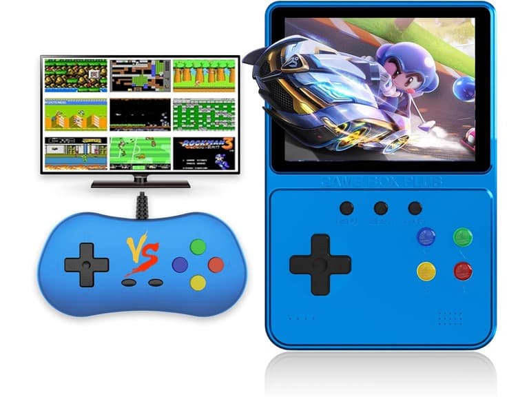 Retro Handheld Game Console 500 Games - Image 1