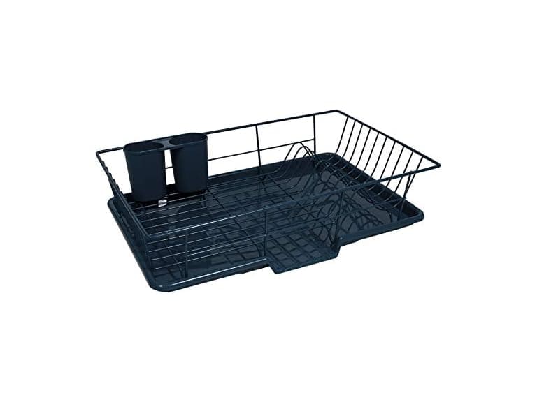 Sweet Home Dish Drainer Set Navy - Image 1