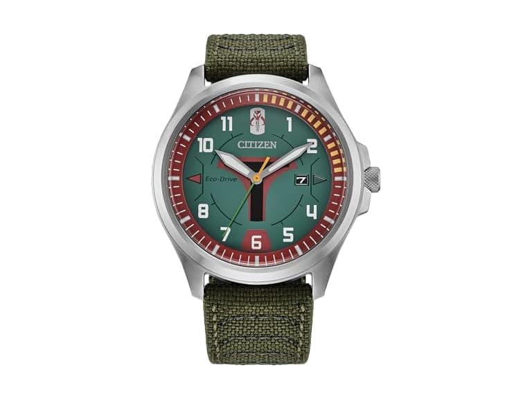 Citizen Men Eco-Drive Boba Fett Watch Green - Image 1
