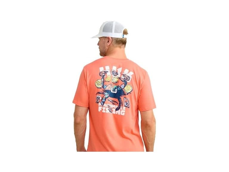 HUK Mens Fishing Graphic Tee - Image 1