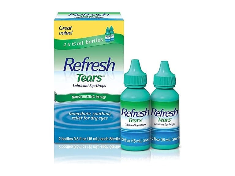 2PK Refresh Tears Eye Drop Liquid Lubricant Bottle - Image 1