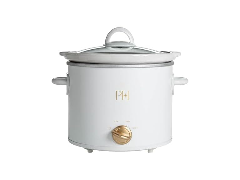 Paris Hilton 3.5-Quart Manual Slow Cooker White - Image 1