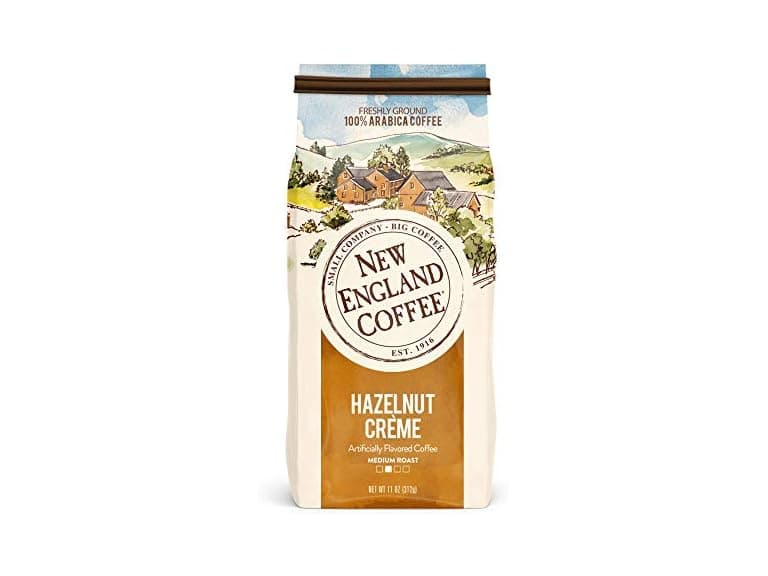 1CT New England Coffee Hazelnut Crème Medium Roast - Image 1