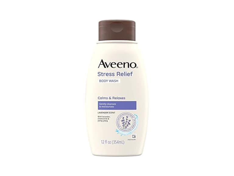 Aveeno Stress Relief Body Wash 12oz 2pk - Image 1